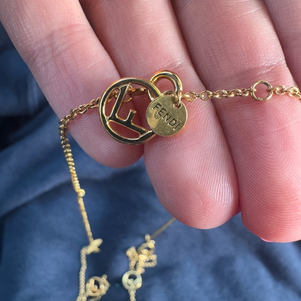 F is Fendi Necklace